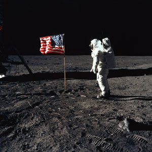 Astronaut Buzz Aldrin