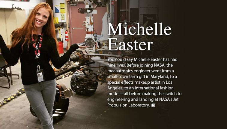 Michelle Easter, Mechatronics Engineer